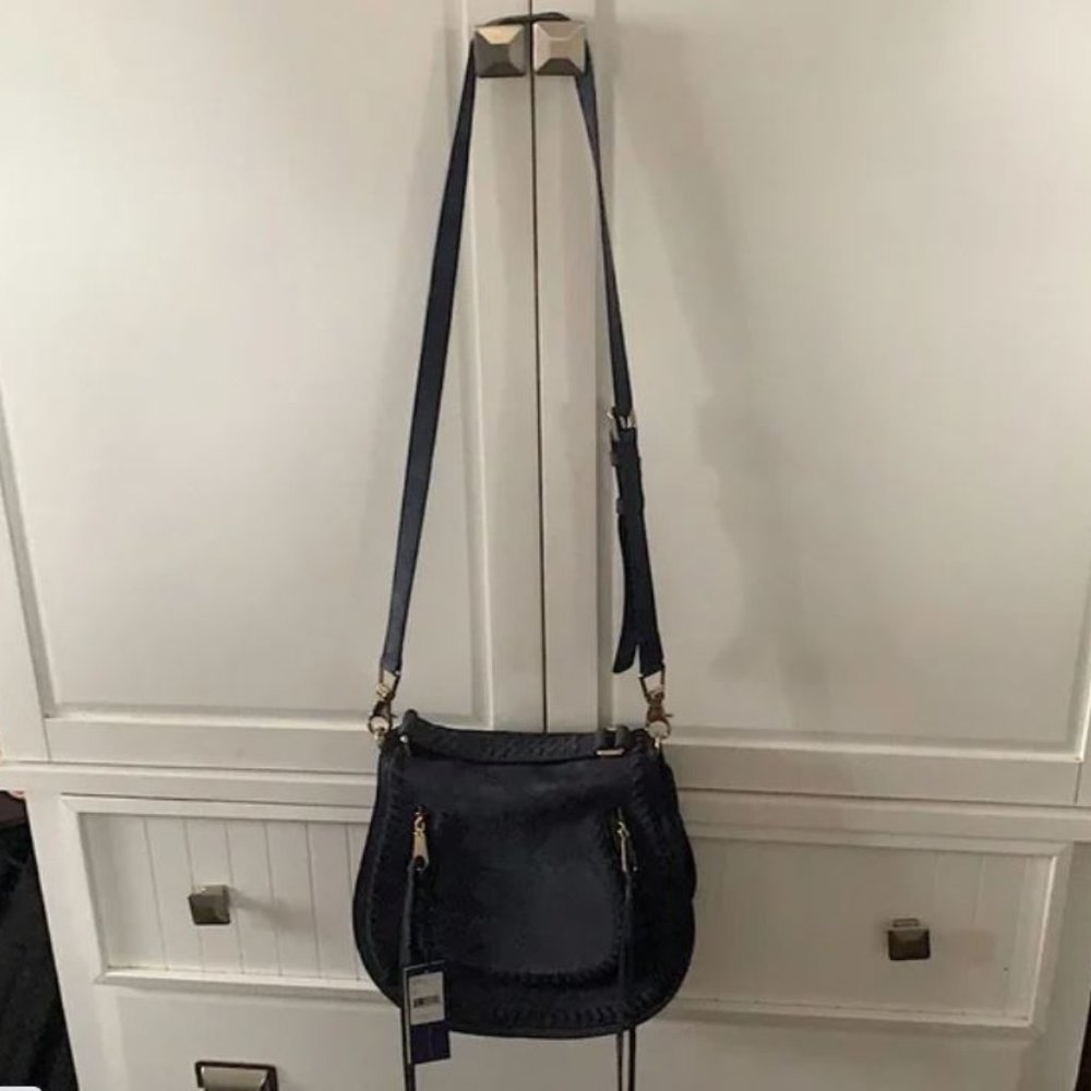 Rebecca Minkoff Vanity Saddle Bag Moon